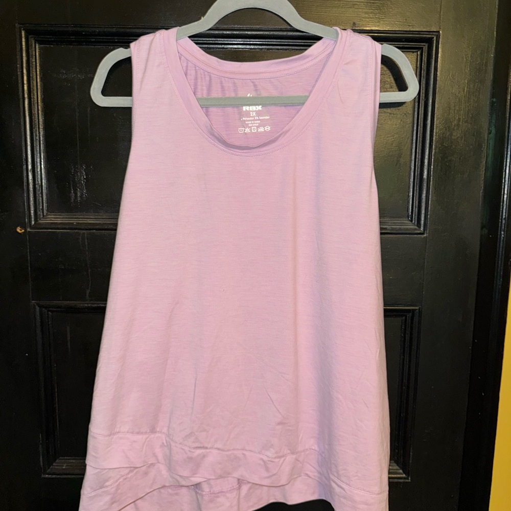 RBX Pink Tulip Sleeveless Tank Top